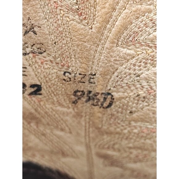 Tony Lama Men's Brown Leather Western Boots Size 9.5D US - Picture 10 of 10